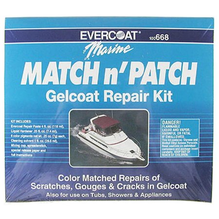 EVERCOAT Marine Match N Patch Gelcoat Repair Kit EV310425